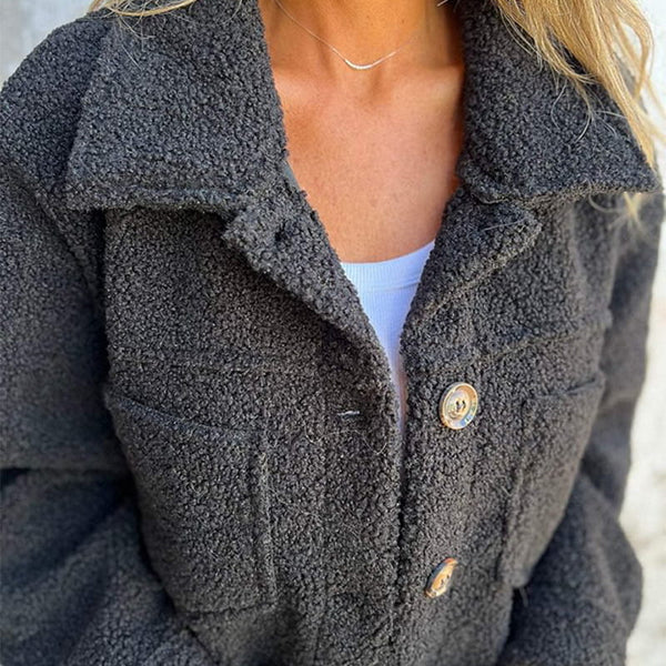 DIANA| Elegante chaqueta mezcla lana.