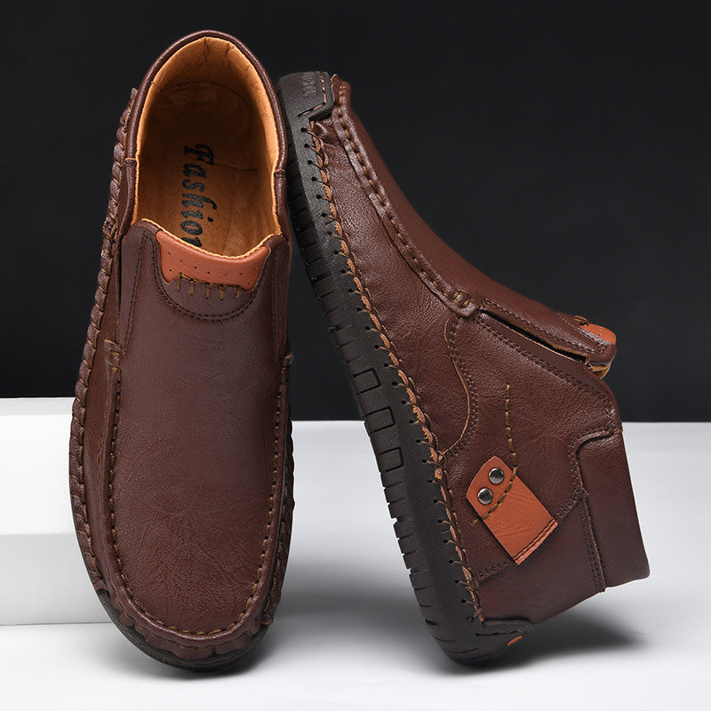 MOCASINES  cómodos para hombre hechos a mano. Envío gratis.