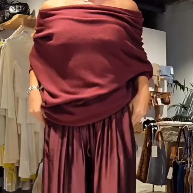 Gala – Elegante conjunto con hombros descubiertos