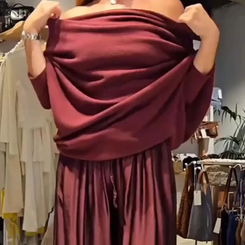 Gala – Elegante conjunto con hombros descubiertos