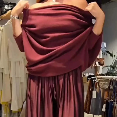 Gala – Elegante conjunto con hombros descubiertos