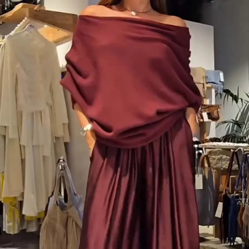 Gala – Elegante conjunto con hombros descubiertos