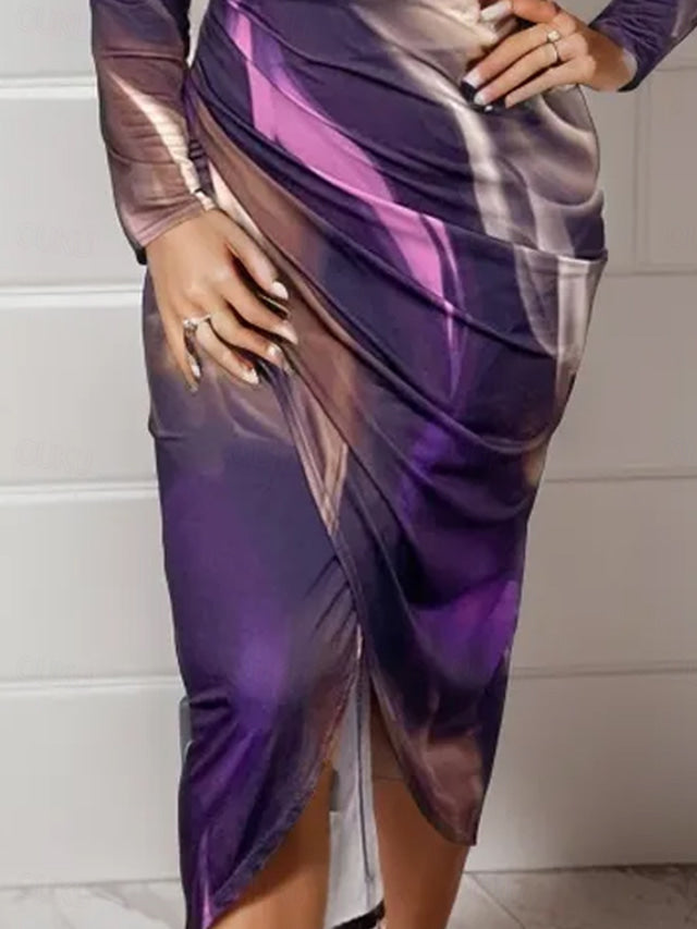 NELI - VESTIDO DE NOCHE ELEGANTE CON DISEÑO MODERNO