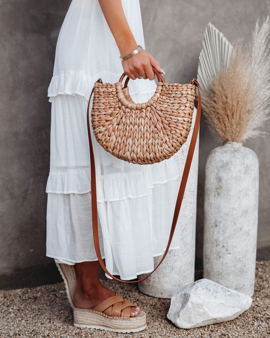 Bolso Crossbody de Ratán
