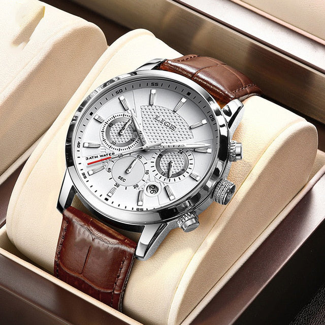 Lucas™ - Reloj militar para hombre: elegancia y comodidad duradera