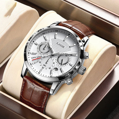 Lucas™ - Reloj militar para hombre: elegancia y comodidad duradera