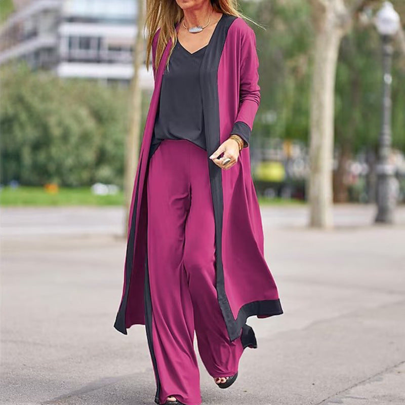 JANET| Conjunto de 3 piezas Cardigan